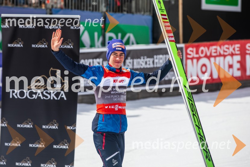  Stefan Kraft, smučarski skakalec (Avstrija)Planica 2024, nedelja