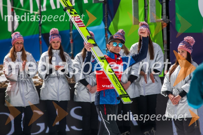  Daniel Huber, smučarski skakalec (Avstrija)Planica 2024, nedelja