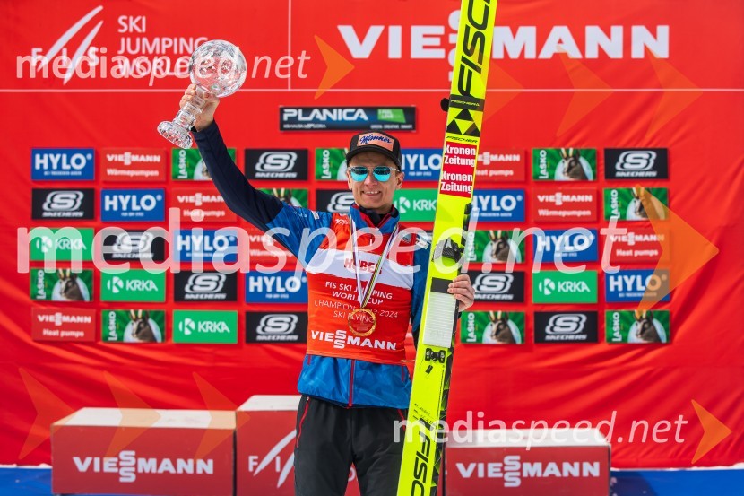  Daniel Huber, smučarski skakalec (Avstrija)Planica 2024, nedelja