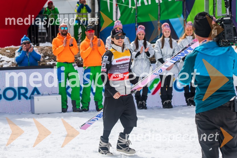  Ryoyu Kobayashi, smučarski skakalec (Japonska)Planica 2024, nedelja