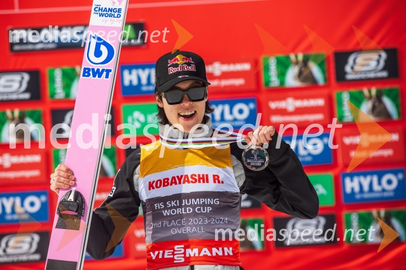  Ryoyu Kobayashi, smučarski skakalec (Japonska)Planica 2024, nedelja