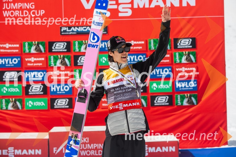  Ryoyu Kobayashi, smučarski skakalec (Japonska)Planica 2024, nedelja