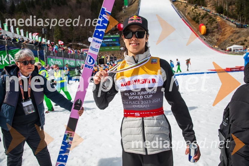  Ryoyu Kobayashi, smučarski skakalec (Japonska)Planica 2024, nedelja