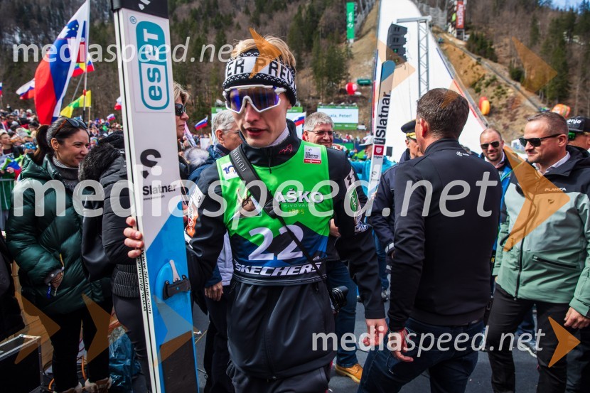  Lovro Kos, smučarski skakalecPlanica 2024, nedelja