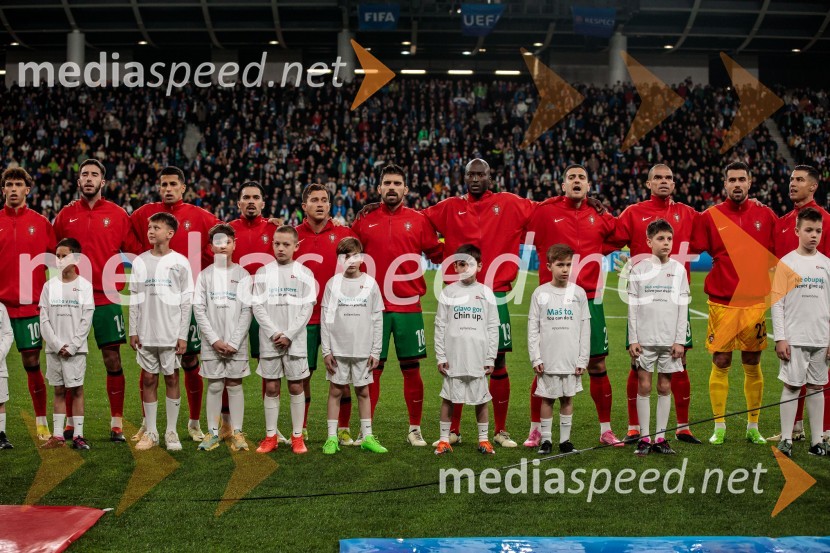  João Félix, nogometaš;  Gonçalo Inácio, nogometaš;  João Cancelo, nogometaš;  Vítor Machado Ferreira - Vitinha, nogometaš;  Otávio Edmilson da Silva Monteiro, nogometaš;  Rúben Neves, nogometaš;  Danilo Pereira, nogometaš;  Diogo Dalot, nogometaš;  Kepler Laveran de Lima Ferreira ComM - Pepe, nogometaš;  Diogo Costa, nogometaš;  Cristiano Ronaldo, nogometašSlovenija premagala Portugalsko z 2:0