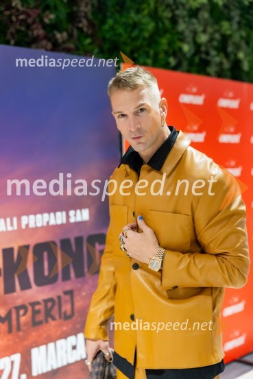  Igor Mikić, fitnes trenes, voditeljAction Night s filmom Godzila in Kong: Novi imperij v Cineplexx Ljubljana