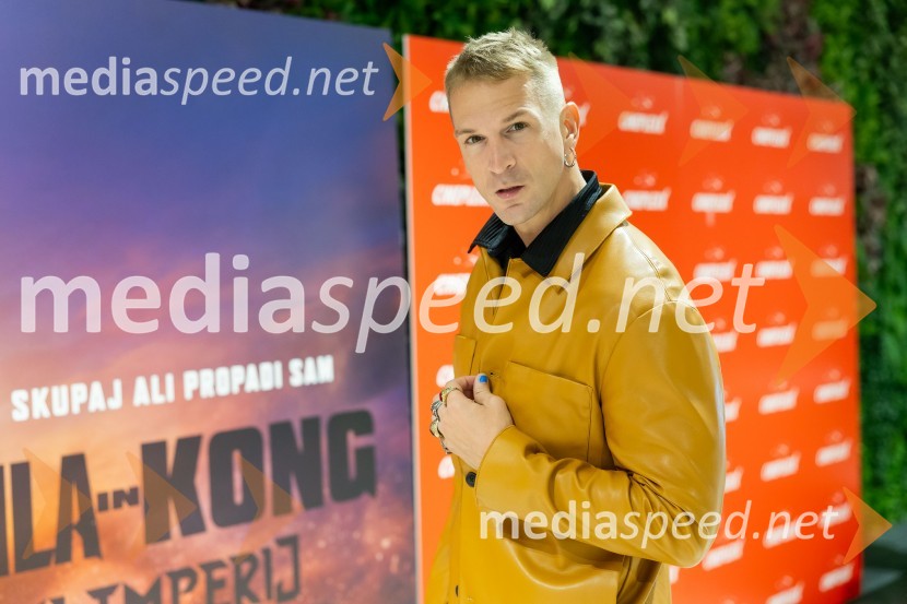  Igor Mikić, fitnes trenes, voditeljAction Night s filmom Godzila in Kong: Novi imperij v Cineplexx Ljubljana
