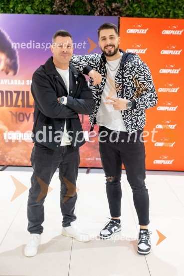  Klemen Bučan, radijski voditelj, stand-up komik, DJ;  Challe Salle, glasbenik, raperAction Night s filmom Godzila in Kong: Novi imperij v Cineplexx Ljubljana