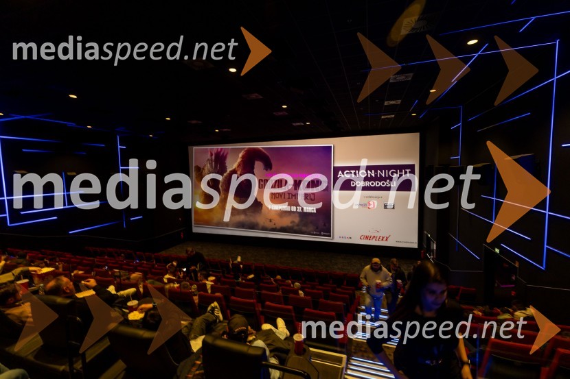 Action Night s filmom Godzila in Kong: Novi imperij v Cineplexx Ljubljana
