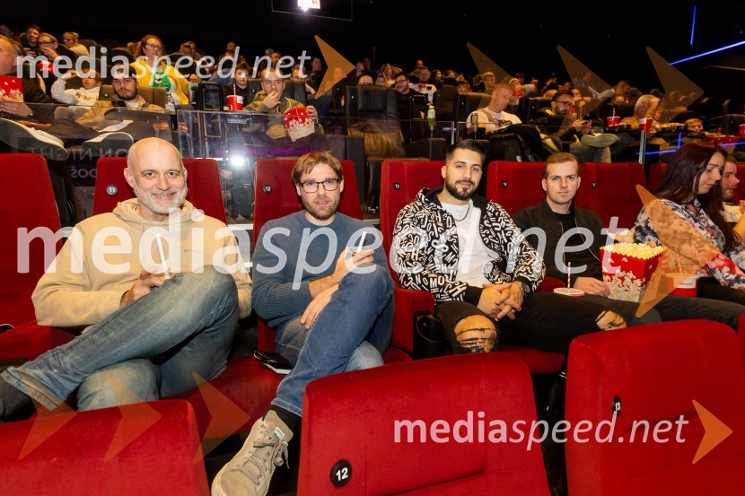  Aleš Bravničar, fotograf;  ... ;  Challe Salle, glasbenik, raper;  Matej AvbeljAction Night s filmom Godzila in Kong: Novi imperij v Cineplexx Ljubljana