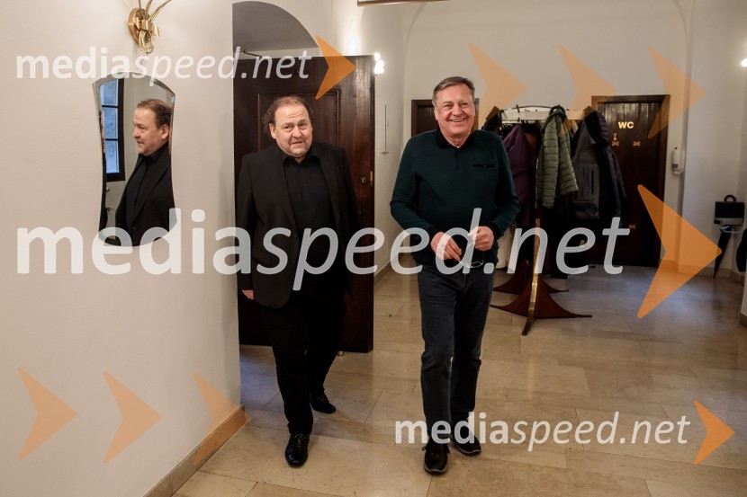  Darko  Brlek, direktor in umetniški vodja, Festival Ljubljana;  Zoran Janković, župan, Mestna občina LjubljanaNovinarska konferenca 72. Ljubljana Festivala