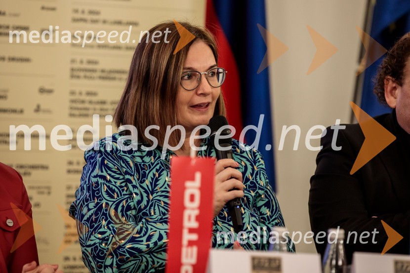  Nataša  Luša, direktorica družbe Delo d.o.o.Novinarska konferenca 72. Ljubljana Festivala