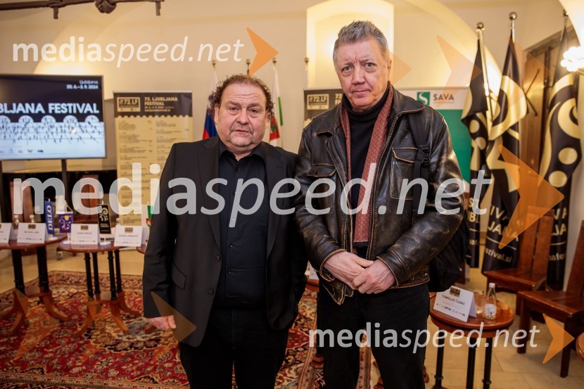  Darko  Brlek, direktor in umetniški vodja, Festival Ljubljana;  ... Novinarska konferenca 72. Ljubljana Festivala