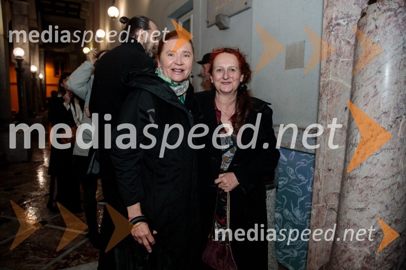  Vesna  Jevnikar, igralka;  Marinka Poštrak, dramaturginja, Prešernovo gledališče Kranj54. Teden slovenske drame, otvoritev