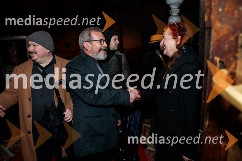  Željko Hrs, igralec;  Marinka Poštrak, dramaturginja, Prešernovo gledališče Kranj54. Teden slovenske drame, otvoritev