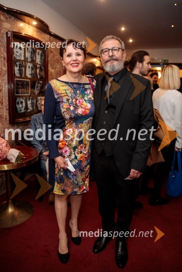  Draga Potočnjak, igralka in pisateljica;  Željko Hrs, igralec54. Teden slovenske drame, otvoritev