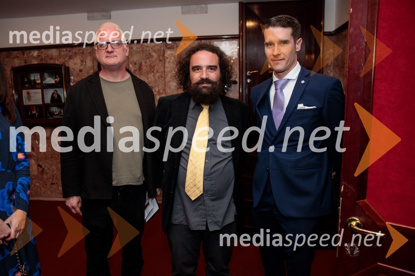 mag. Marko Rusjan, državni sekretar, MK;   Jure Novak, režiser, direktor, Prešernovo gledališče Kranj;  Janez Černe, podžupan Mestne občine Kranj54. Teden slovenske drame, otvoritev