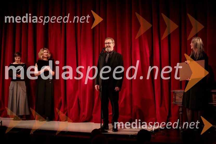  Vesna  Slapar, igralka;  Vesna Pernarčič, igralka;  Željko Hrs, igralec;  Nina Valič, igralka, pisateljica54. Teden slovenske drame, otvoritev