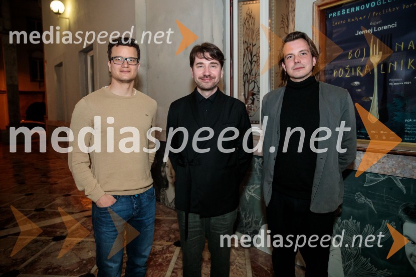  ... ;  Saša Tabaković, igralec, nekdanji poslanec SMC;  Dorian Šilec Petek, režiser, scenograf in oblikovalec luči54. Teden slovenske drame, otvoritev