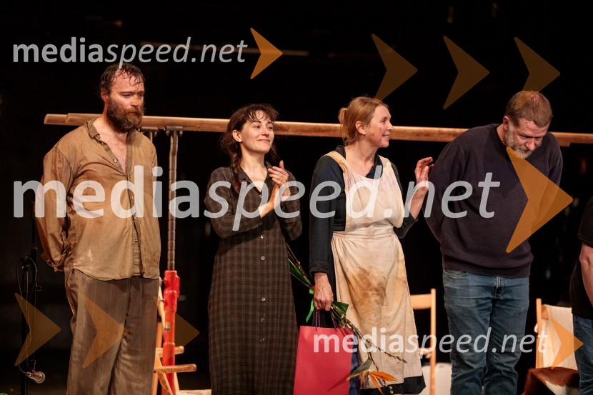  Gregor Luštek, igralec, koreograf;  Živa Selan, igralka;  Darja Reichman, igralka;  Jernej Lorenci, gledališki režiser54. Teden slovenske drame, otvoritev