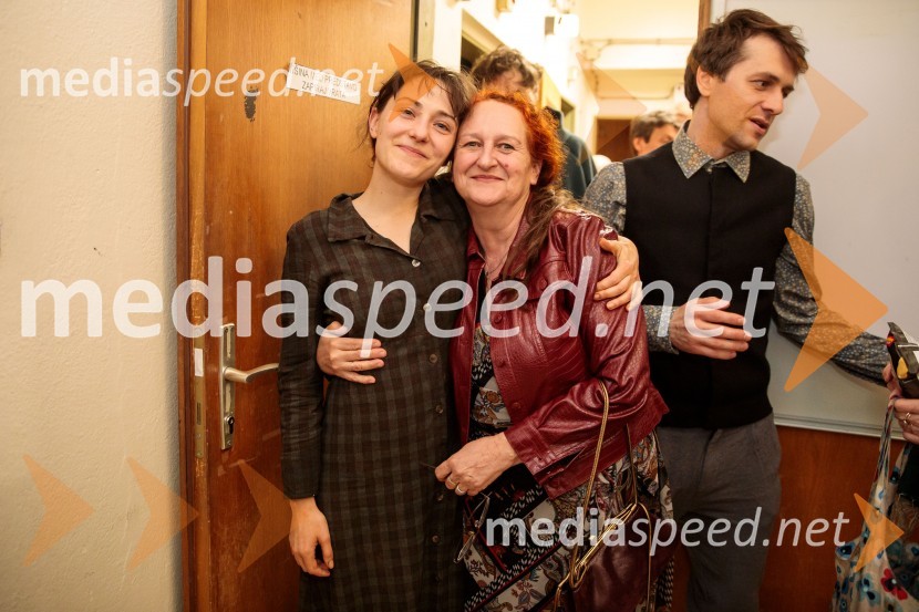  Živa Selan, igralka;  Marinka Poštrak, dramaturginja, Prešernovo gledališče Kranj54. Teden slovenske drame, otvoritev