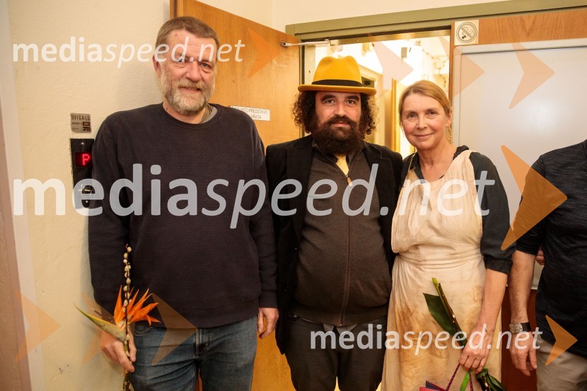  Jernej Lorenci, gledališki režiser;   Jure Novak, režiser, direktor, Prešernovo gledališče Kranj;  Darja Reichman, igralka54. Teden slovenske drame, otvoritev
