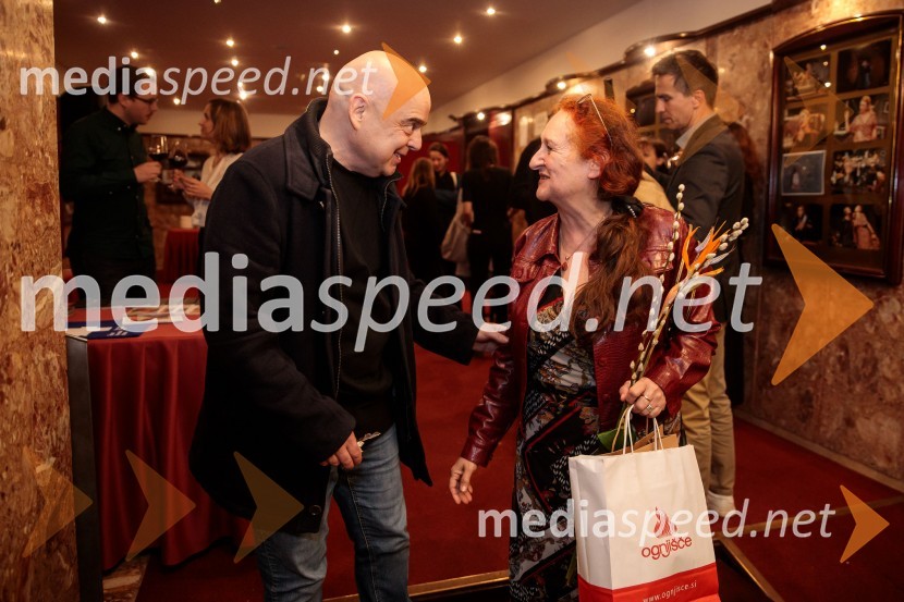  Branko  Rožman, avtor glasbe in korepetitor;  Marinka Poštrak, dramaturginja, Prešernovo gledališče Kranj54. Teden slovenske drame, otvoritev