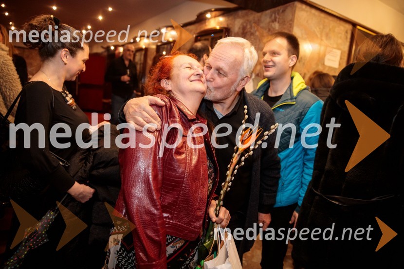  Marinka Poštrak, dramaturginja, Prešernovo gledališče Kranj;  Niko  Goršič, igralec, publicist in režiser54. Teden slovenske drame, otvoritev