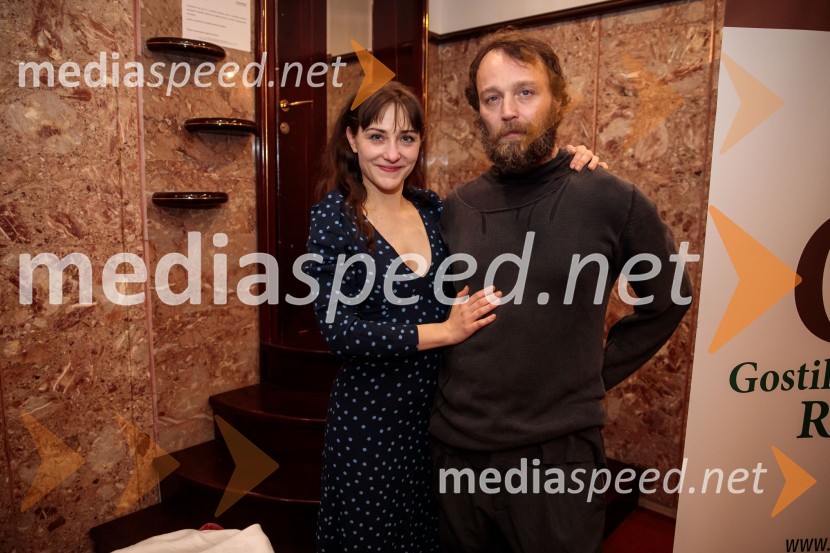  Živa Selan, igralka;  Gregor Luštek, igralec, koreograf54. Teden slovenske drame, otvoritev