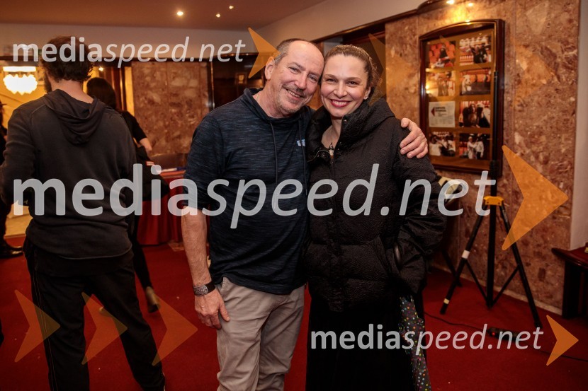  Ciril Roblek, inspicient PGK;  Gaja Kryštufek Gostiša, poslovna sekretarka, Prešernovo Gledališče Kranj54. Teden slovenske drame, otvoritev