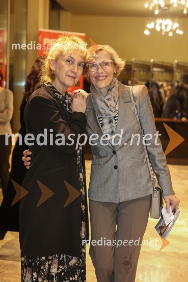  Barbara Hieng Samobor, direktorica in umetniška vodja MGL; prof dr. Marija Pfeifer, endokrinologinjaZločin na Kozjem otoku, premiera v MGL