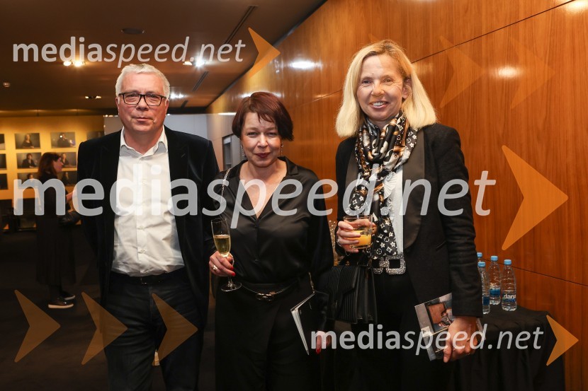  Jani Sever, filmski producent;  Kristina Sever, vodja kabineta, Ministrstvo za infrastrukturo; mag. Tatjana  Bobnar, nekdanja ministrica za notranje zadeve, Urad predsednice republikeZločin na Kozjem otoku, premiera v MGL