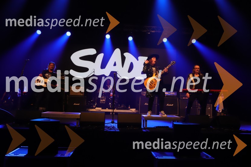  John Berry, Slade;  Dave Hill, Slade;  Russell Keefe, SladeZ britanskimi legendami na odru še slovenske, Slade & Get back