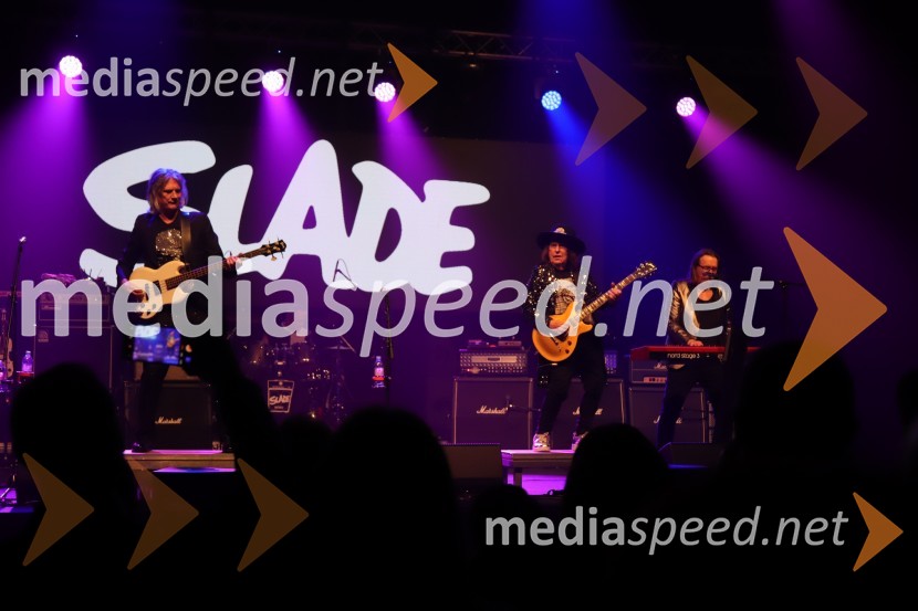  John Berry, Slade;  Dave Hill, Slade;  Russell Keefe, SladeZ britanskimi legendami na odru še slovenske, Slade & Get back