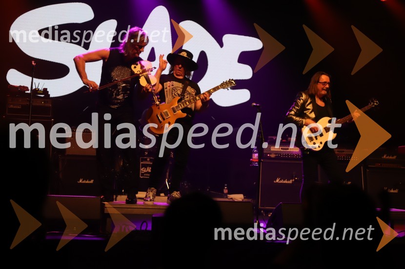  John Berry, Slade;  Dave Hill, Slade;  Russell Keefe, SladeZ britanskimi legendami na odru še slovenske, Slade & Get back