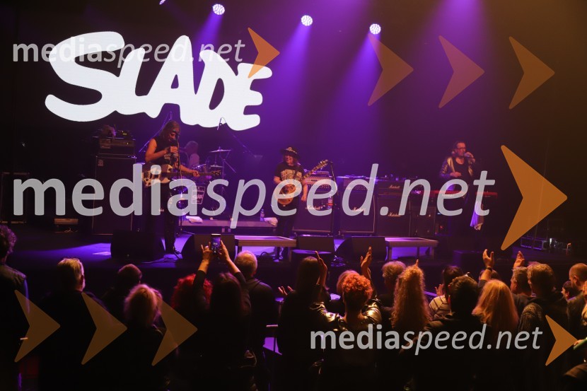  John Berry, Slade;  Dave Hill, Slade;  Russell Keefe, SladeZ britanskimi legendami na odru še slovenske, Slade & Get back