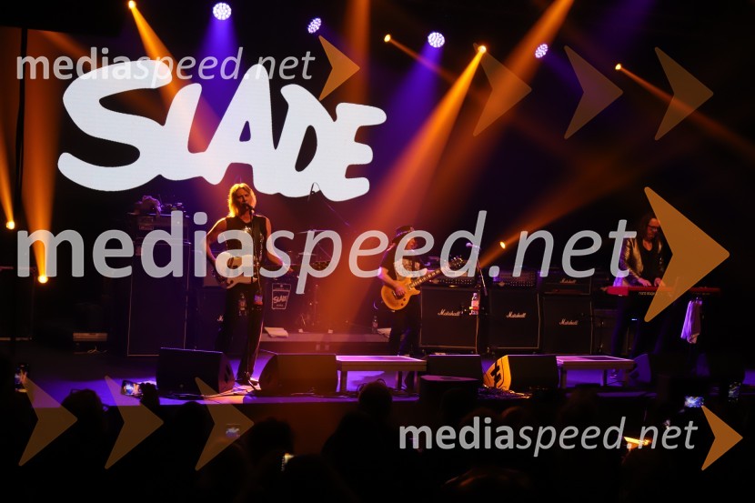  John Berry, Slade;  Dave Hill, Slade;  Russell Keefe, SladeZ britanskimi legendami na odru še slovenske, Slade & Get back