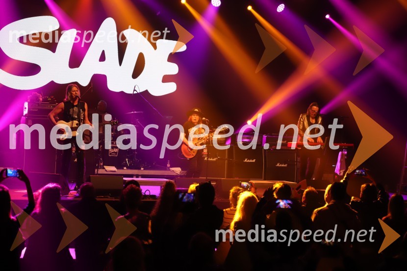  John Berry, Slade;  Dave Hill, Slade;  Russell Keefe, SladeZ britanskimi legendami na odru še slovenske, Slade & Get back