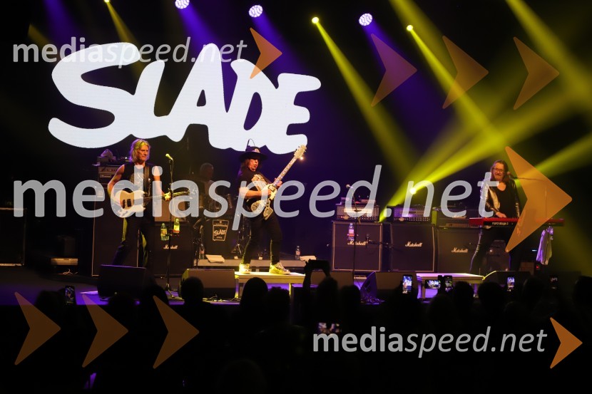  John Berry, Slade;  Dave Hill, Slade;  Russell Keefe, SladeZ britanskimi legendami na odru še slovenske, Slade & Get back