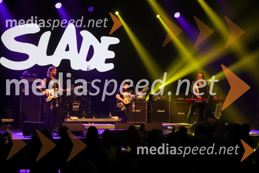  John Berry, Slade;  Dave Hill, Slade;  Russell Keefe, SladeZ britanskimi legendami na odru še slovenske, Slade & Get back