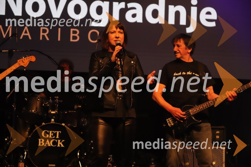  Sara Petrovčič, Get back band;  Branko Potočnik, Get Back bandZ britanskimi legendami na odru še slovenske, Slade & Get back