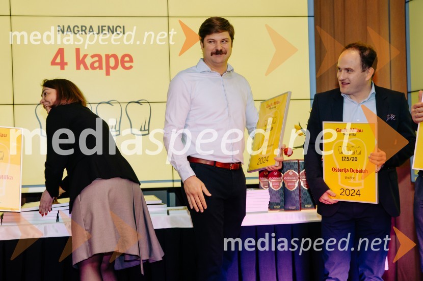  ... ;  Jure Tomič, chef, Ošterija DebeluhGault&Millau 2024, gala podelitev priznanj