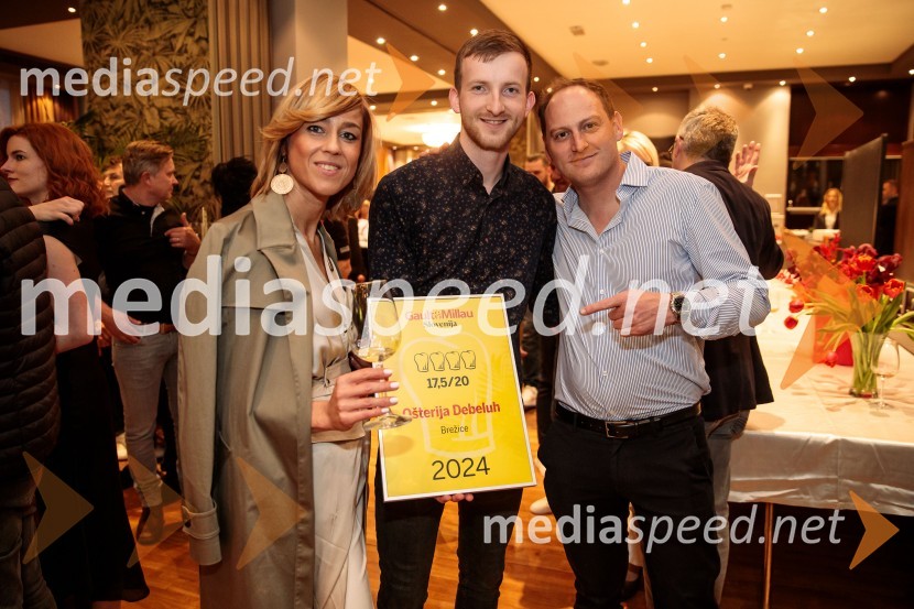  ... ;  ... ;  Jure Tomič, chef, Ošterija DebeluhGault&Millau 2024, gala podelitev priznanj