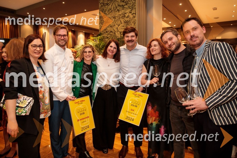  ... ;  Tomaž Bratovž, JB restavracija;  ... ;  ... ;  ... ;  ... ;  ... ;  ... Gault&Millau 2024, gala podelitev priznanj