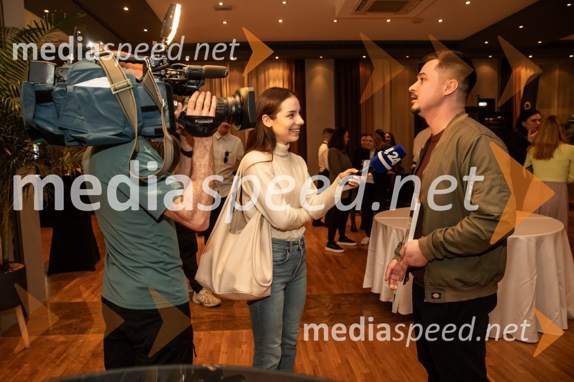   Anastasija Jović , novinarka, POP TV;  David Žefran, kuhar, dobitnik Michelinove zvezdice 2022Gault&Millau 2024, gala podelitev priznanj