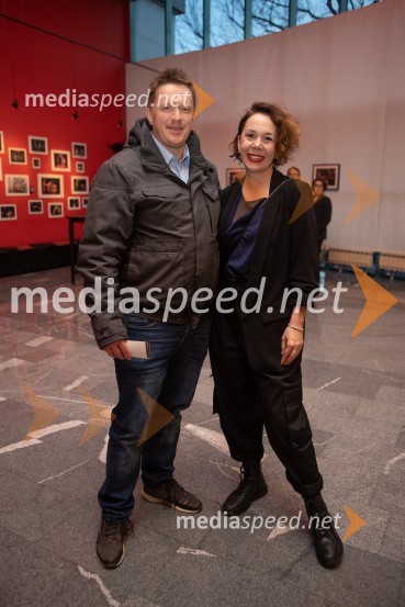  Uroš Kuzman, stand up komik;  Ana Kajzer, poslovno vodenje in izvršna produkcija, SiTi Teater BTCPremiera predstave Notranji pir v SiTi Teatru BTC