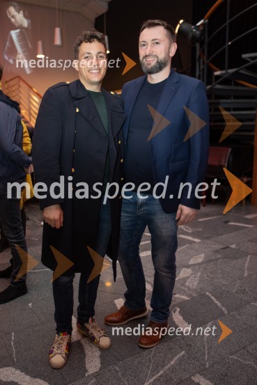  Žan  Papič, stand up komik;  Perica Jerković, stand-up komikPremiera predstave Notranji pir v SiTi Teatru BTC