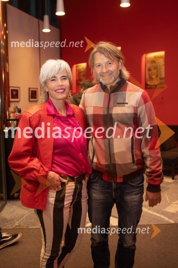  Chantal Van Mourik;  Miha Guštin-Gušti, glasbenikPremiera predstave Notranji pir v SiTi Teatru BTC