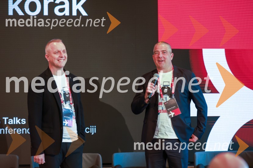  Jernej Rehar, direktor in solastnik, Business Solutions;  Aljoša Gruden, direktor in solastnik, Business SolutionsBS Talks – konferenca o digitalizaciji