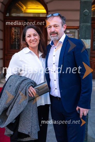  Mara Golob Meserko;  Rajko Meserko, nekdanji župan, Šmartno pri LitijiLa Bohème, premiera opere v SNG Opera in balet